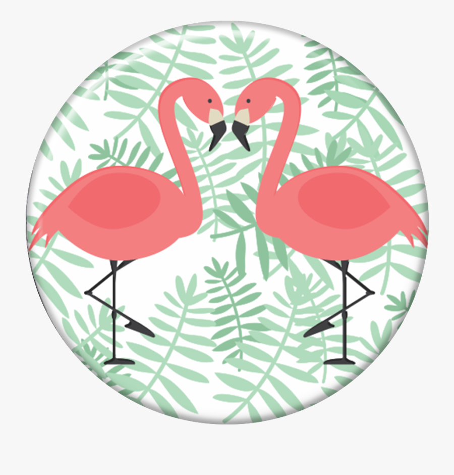 Flamingo - Just Married Flamingo, Transparent Clipart