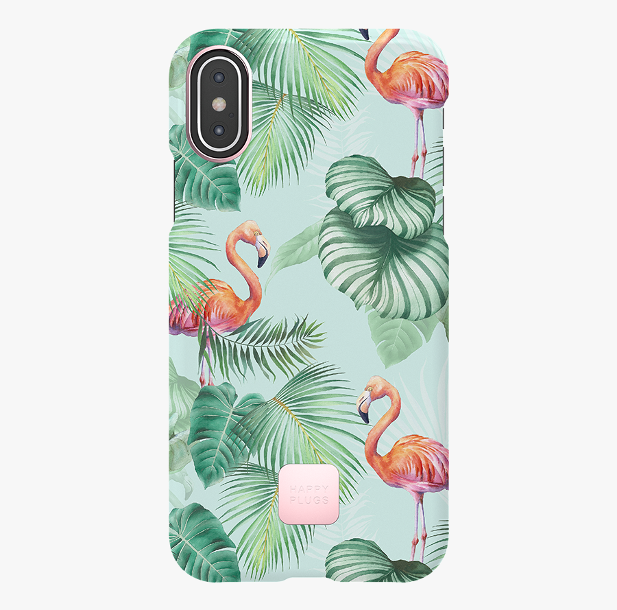 Iphone Xs Case Pink Flamingos - Iphone Xr Cover Flamingo, Transparent Clipart