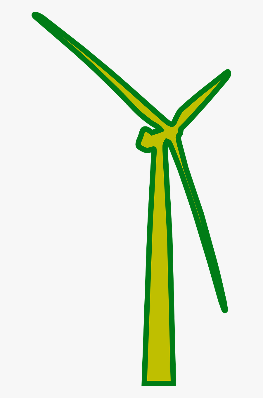 Wind Mill Turbine Tower Free Picture - Vindmølle Png, Transparent Clipart