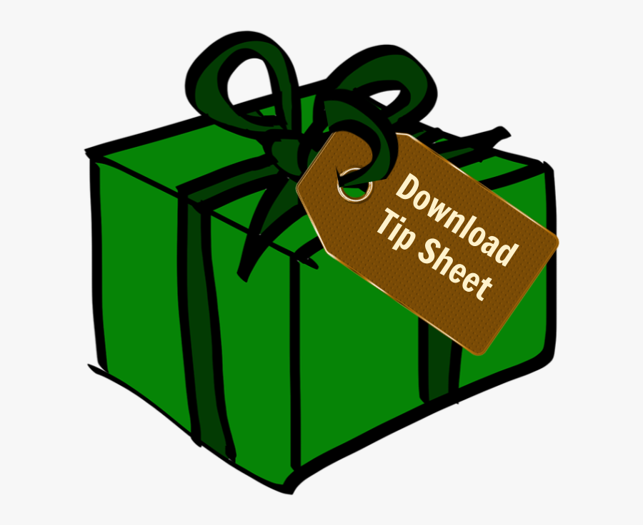 Gift Tag - Gift Cartoon Png, Transparent Clipart