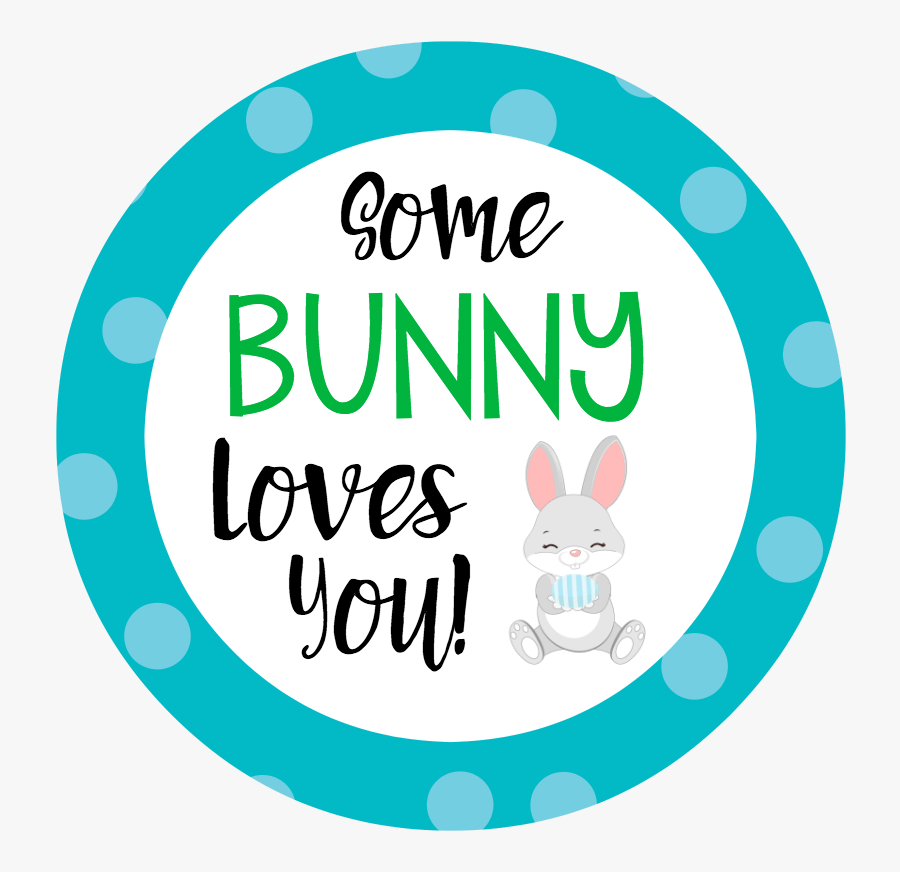 Cute Easter Gift Tags - Cupcake Topper Png, Transparent Clipart