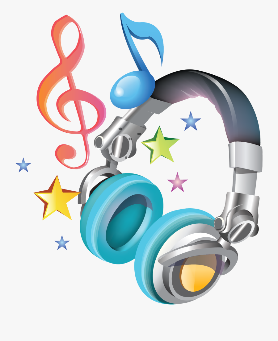 Headphones Music Clipart Png, Transparent Clipart