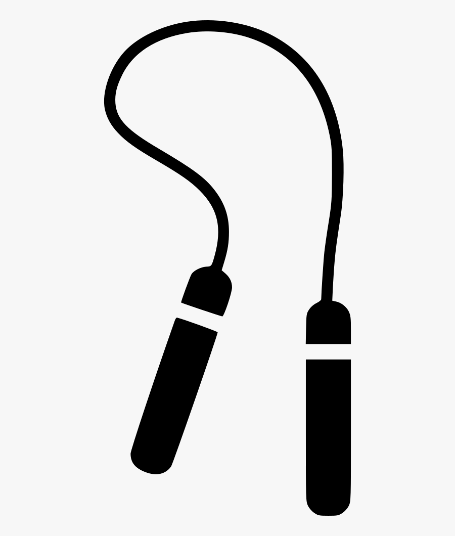 Clip Device,black And White - Free Clip Art Black And White Jump Rope, Transparent Clipart