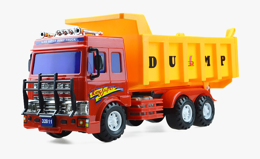 Inertia Toy Car Engineering Vehicle Large Crane Crane - Dump Truck, Transparent Clipart