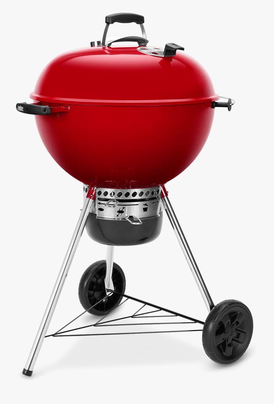 Transparent Grill Small - Weber Master Touch Red, Transparent Clipart