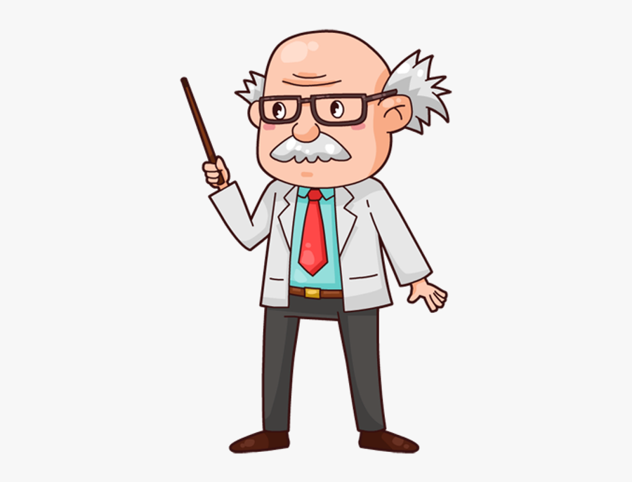 Professor Teacher Clip Art - Professor Clipart, Transparent Clipart