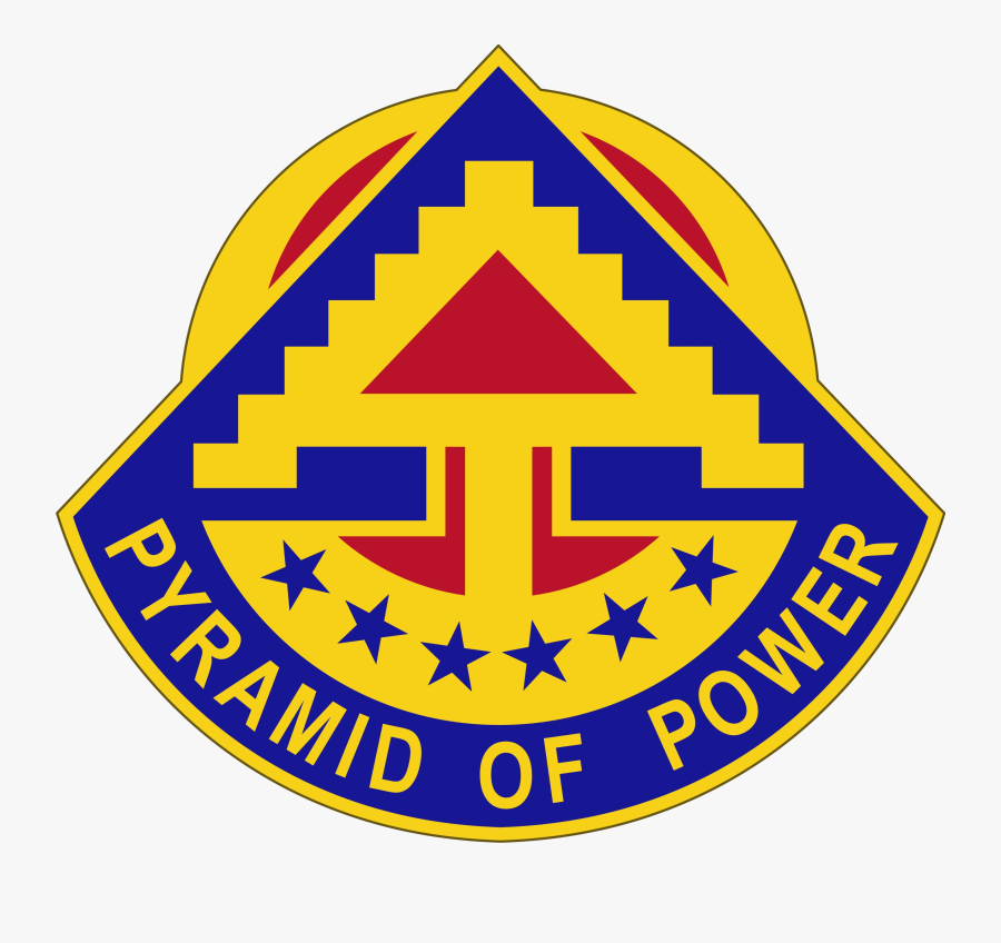 Seventh United States Army Dui - 7th Army Pyramid Of Power, Transparent Clipart