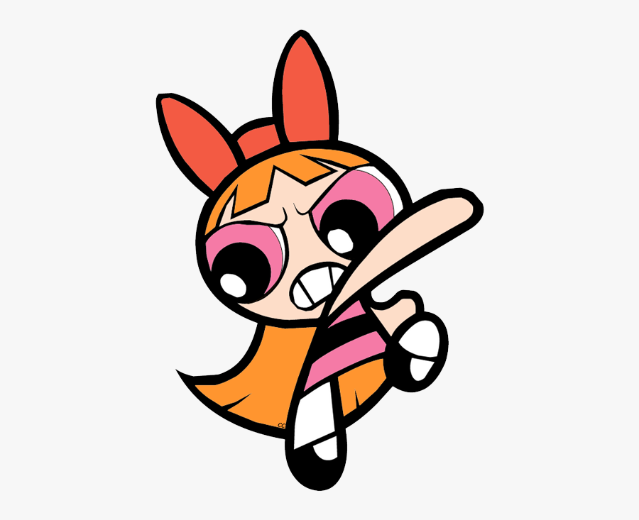 Blossom Powerpuff Girls, Transparent Clipart