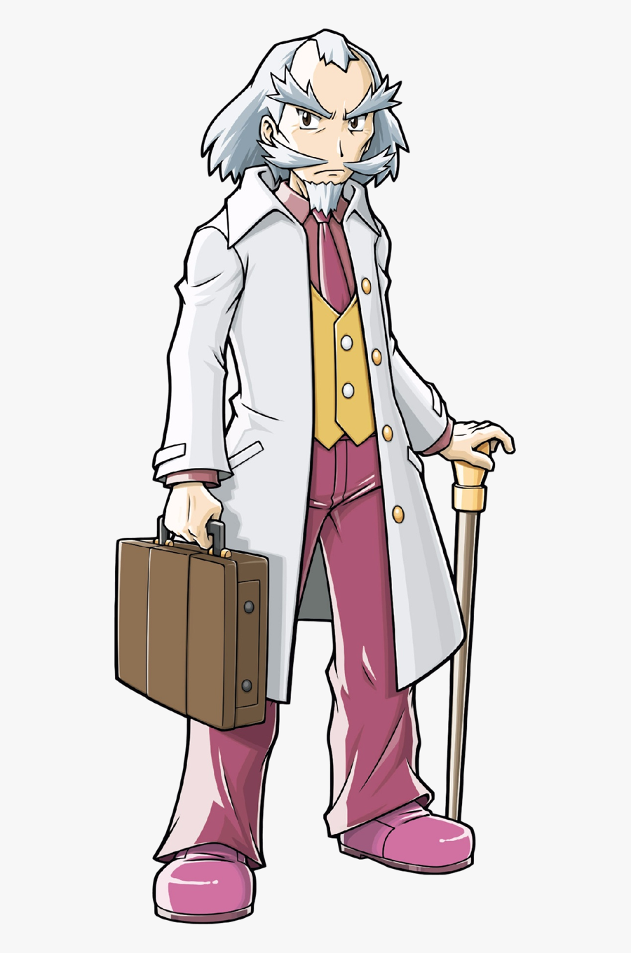 Hastings Ranger 3 - Pokemon Ranger Professor, Transparent Clipart