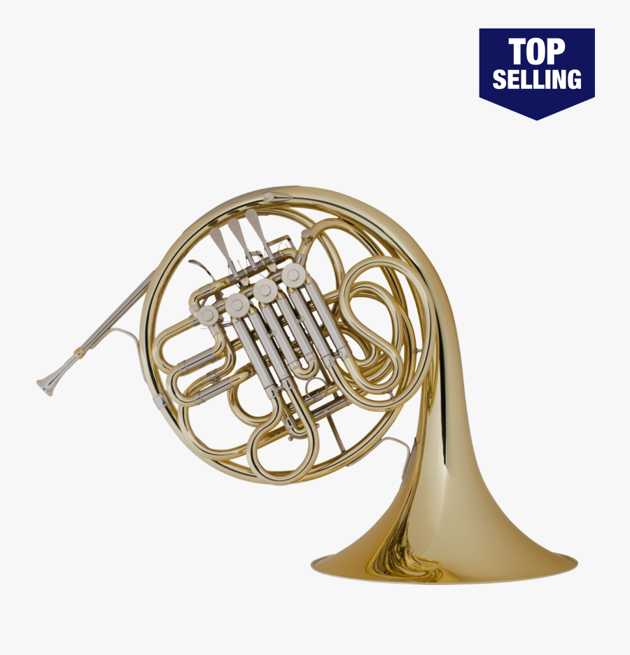 Cg Conn Step-up Model 6d Double French Horn - Conn Double French Horn, Transparent Clipart
