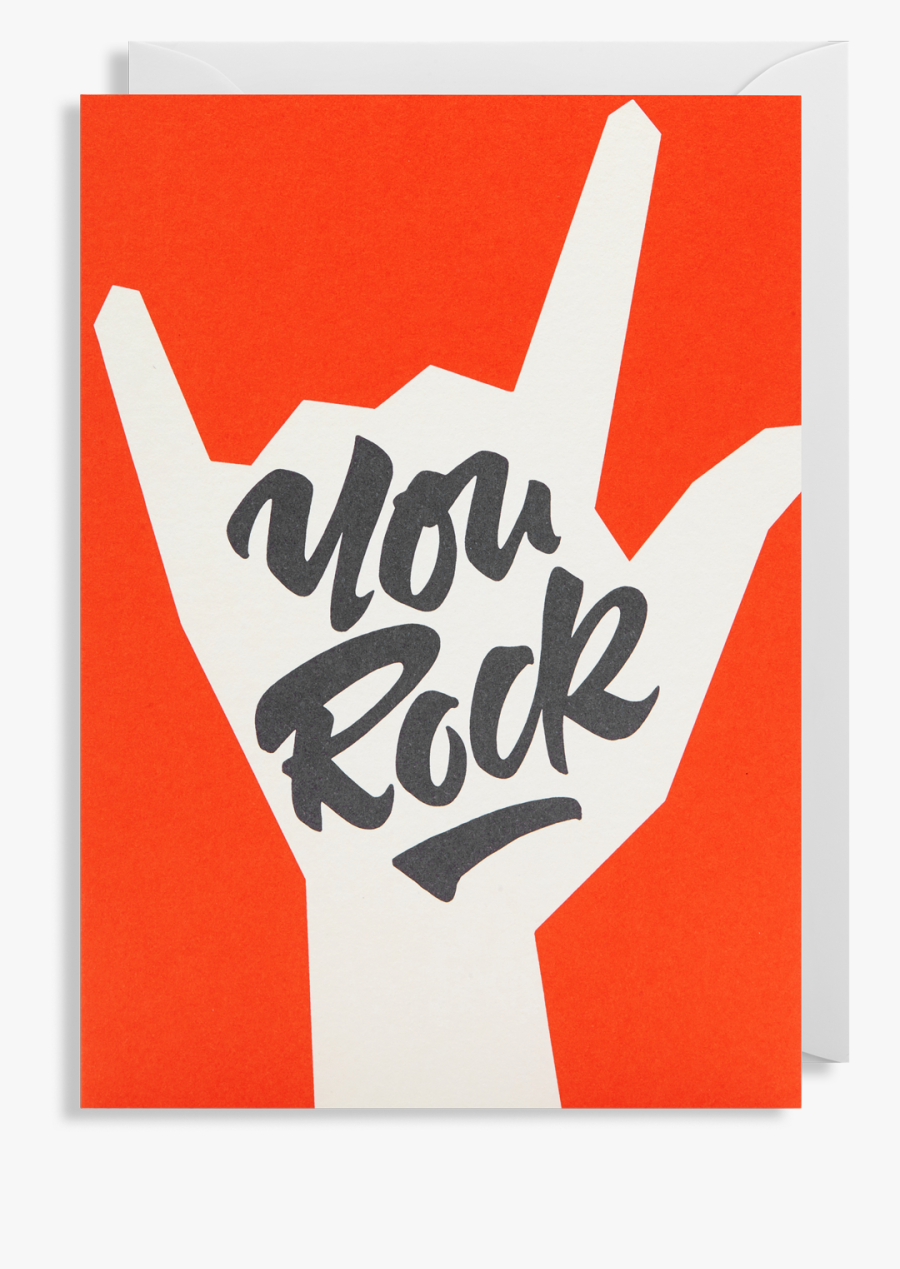 Clip Art Lettering Cards You Rock , Free Transparent Clipart ClipartKey