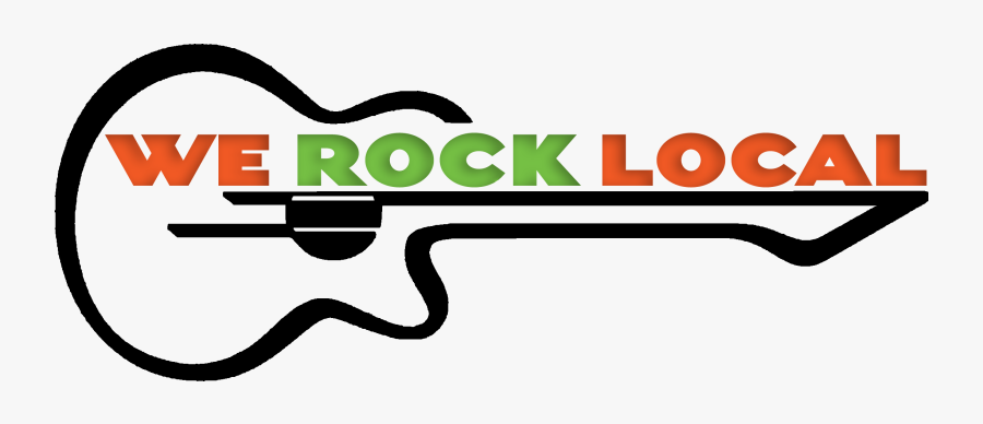 We Rock Local, Transparent Clipart