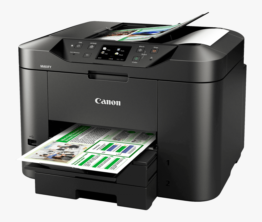 Clip Art Printer Png - Maxify Canon, Transparent Clipart