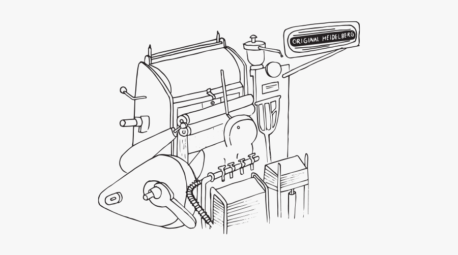 Clip Art Printing The Alphabet Press - Technical Drawing, Transparent Clipart