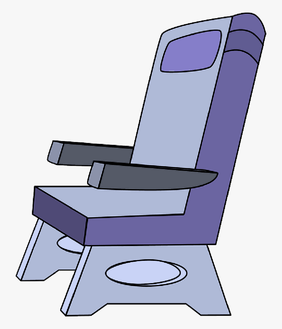 Airplane Seat Clipart, Transparent Clipart