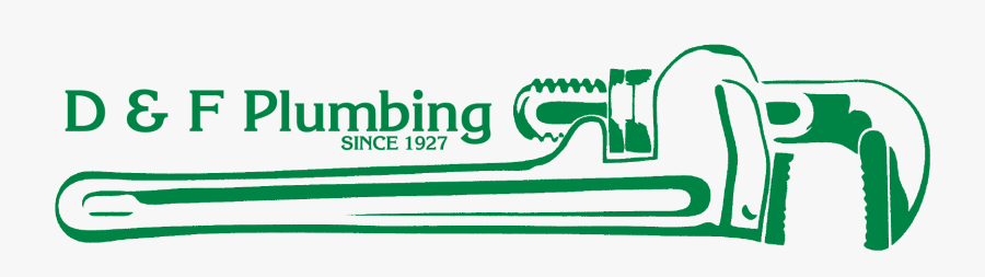 D&f Plumbing Services - Graphic Design, Transparent Clipart
