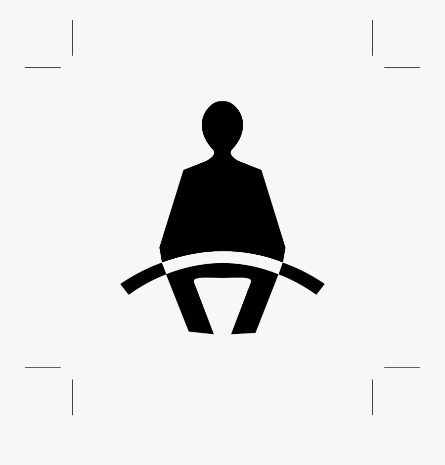 Fasten Seat Belt Buckle Up Warning Free Picture - Icone Cinto De Segurança, Transparent Clipart