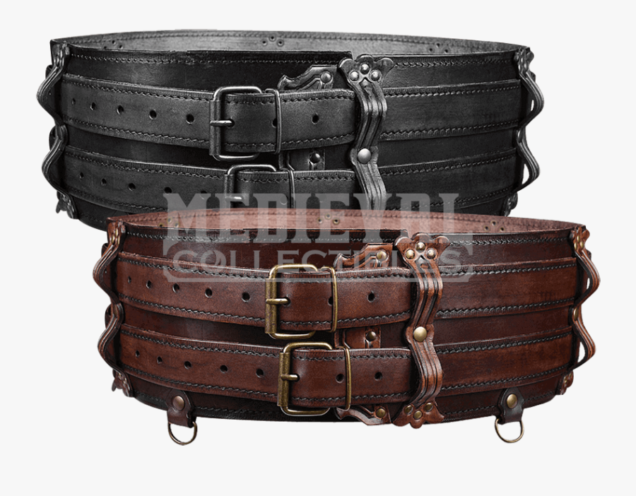 Pirate Clipart Belt - Luthor Double Belt, Transparent Clipart
