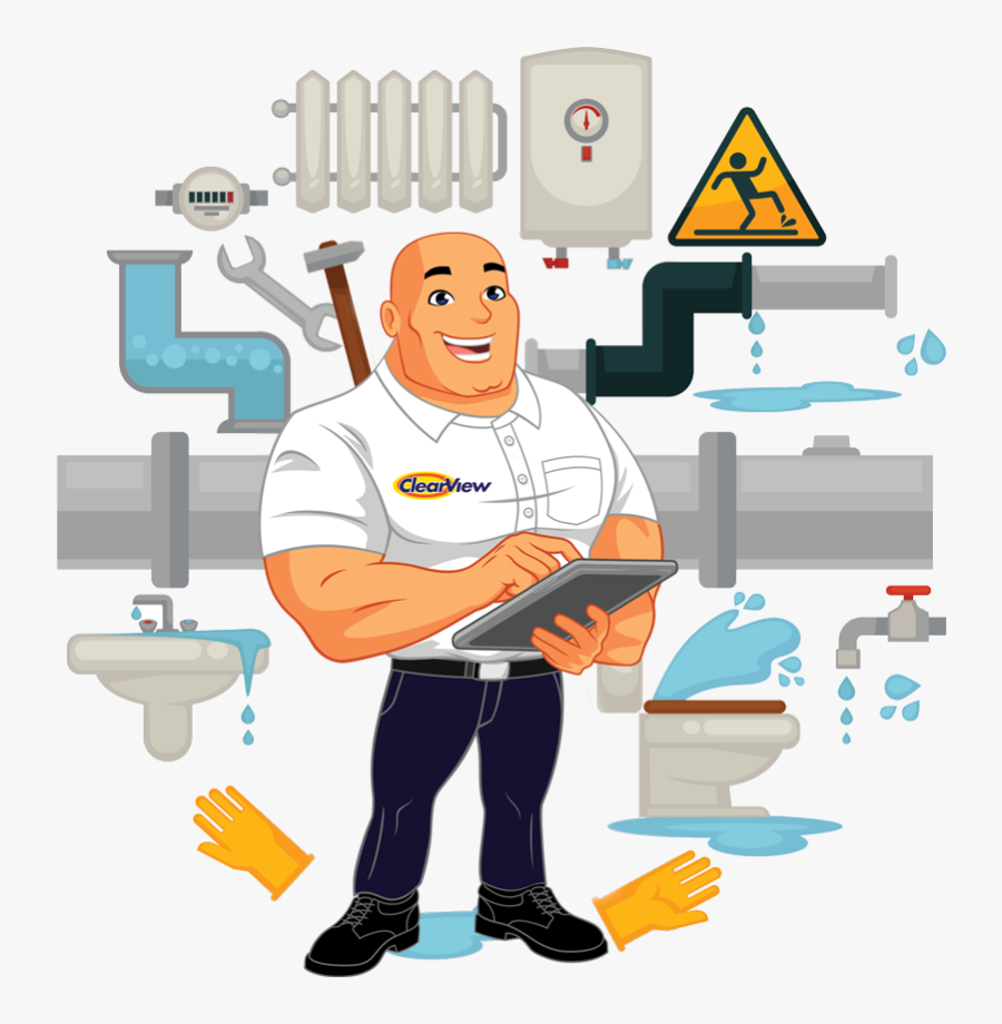 Sewer Backup Repair Calgary Clearview Plumbing And - Materiel Plombier, Transparent Clipart