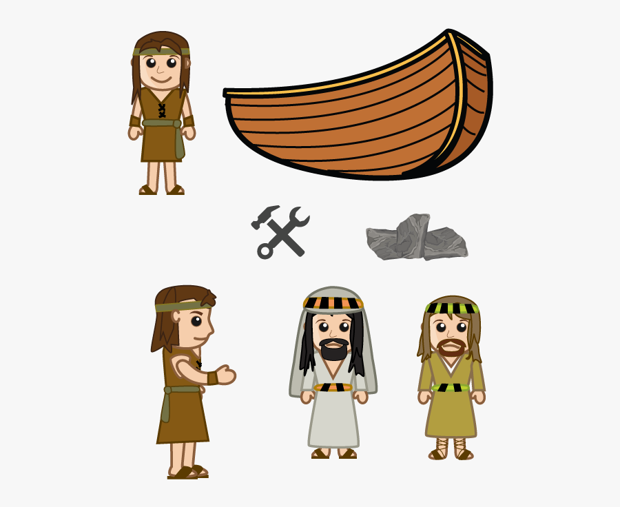 Primary 3 Lesson 18 Heavenly Father Helps Us Obey His - Lehi And His Family Cartoon, Transparent Clipart