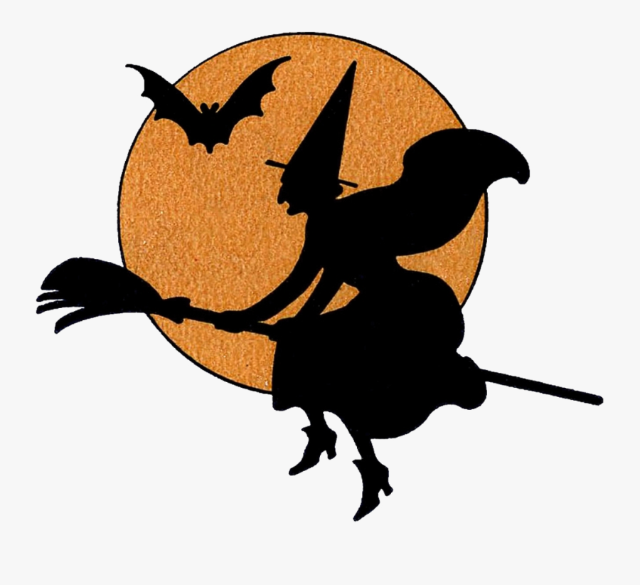 Halloween Clipart Transparent Background - Witch Halloween Clip Art, Transparent Clipart