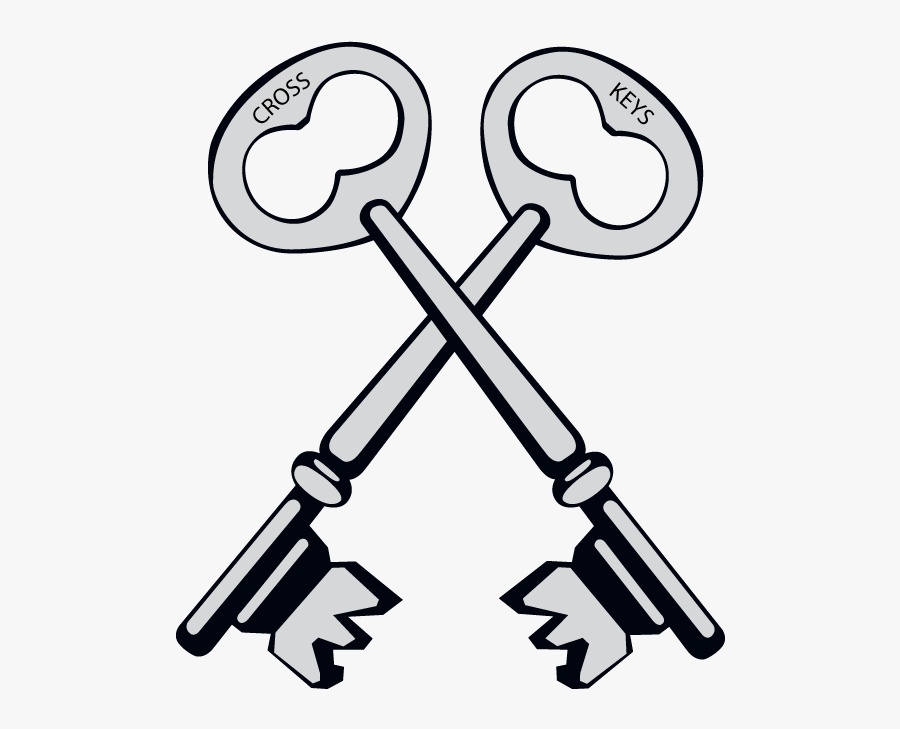Cross Keys Logo Png, Transparent Clipart