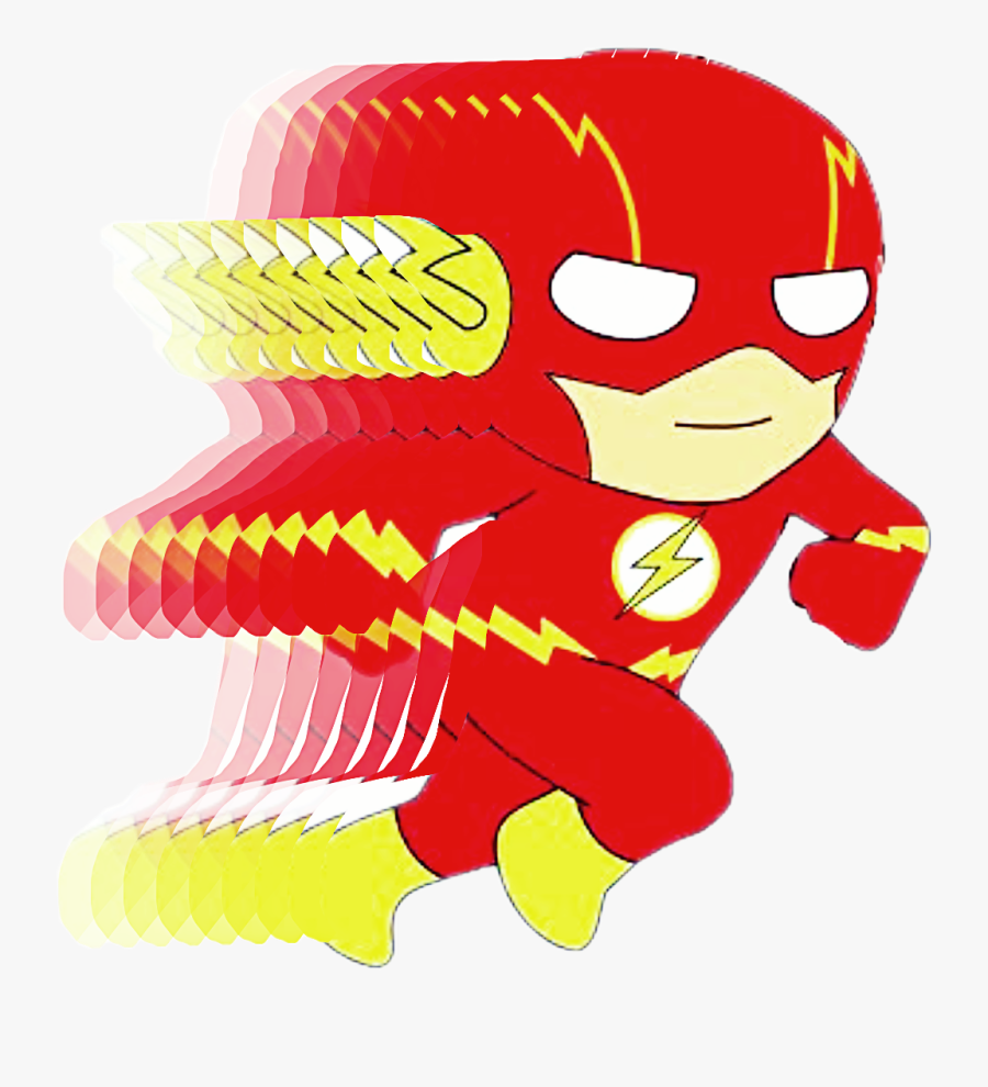 #flash #super #run #freetoedit - Baby The Flash Cartoon, Transparent Clipart
