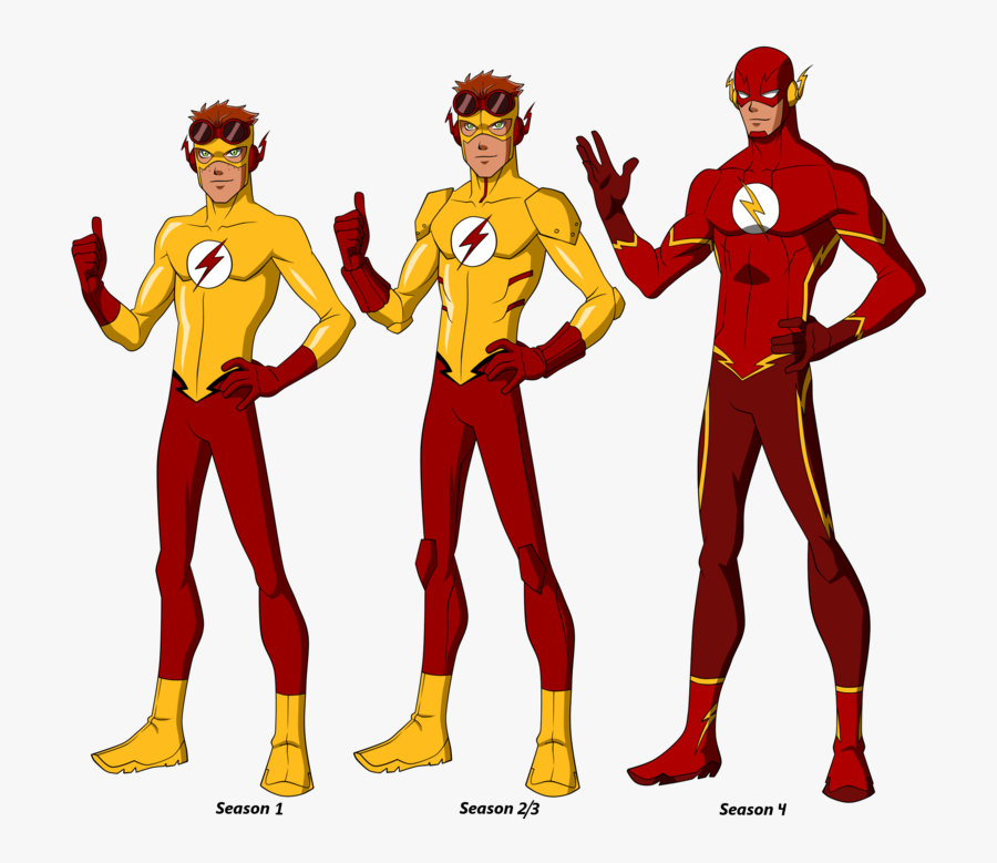 Kid Flash Image - Young Justice Kid Flash, Transparent Clipart