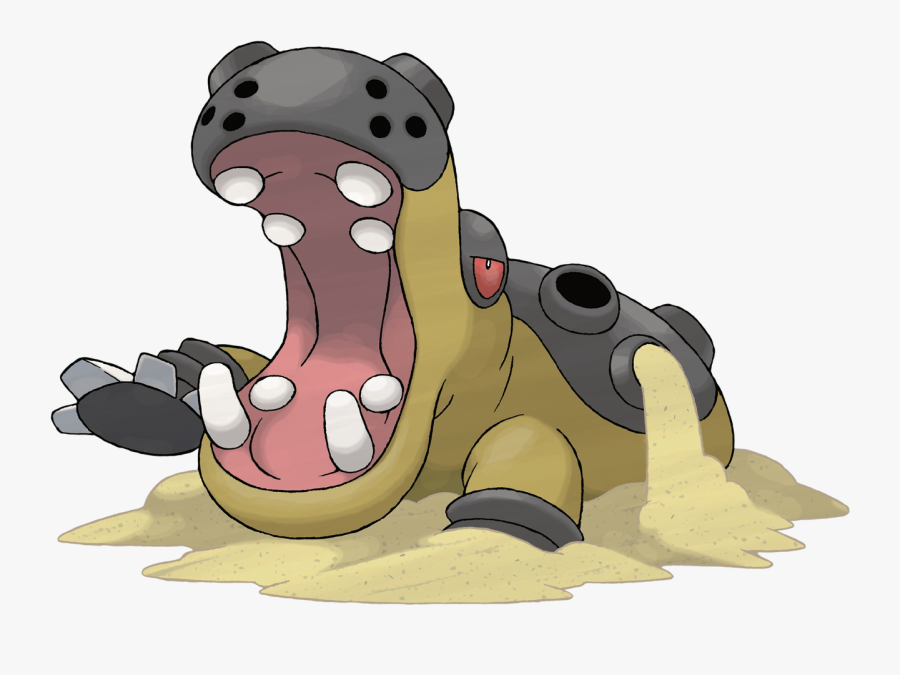 Earthquake Clipart Rundown House - Pokemon Hippowdon, Transparent Clipart