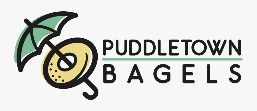 Puddletown Bagels - Illustration, Transparent Clipart