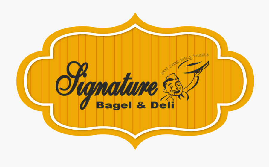 Signature Bagel & Deli - Burger Place, Transparent Clipart