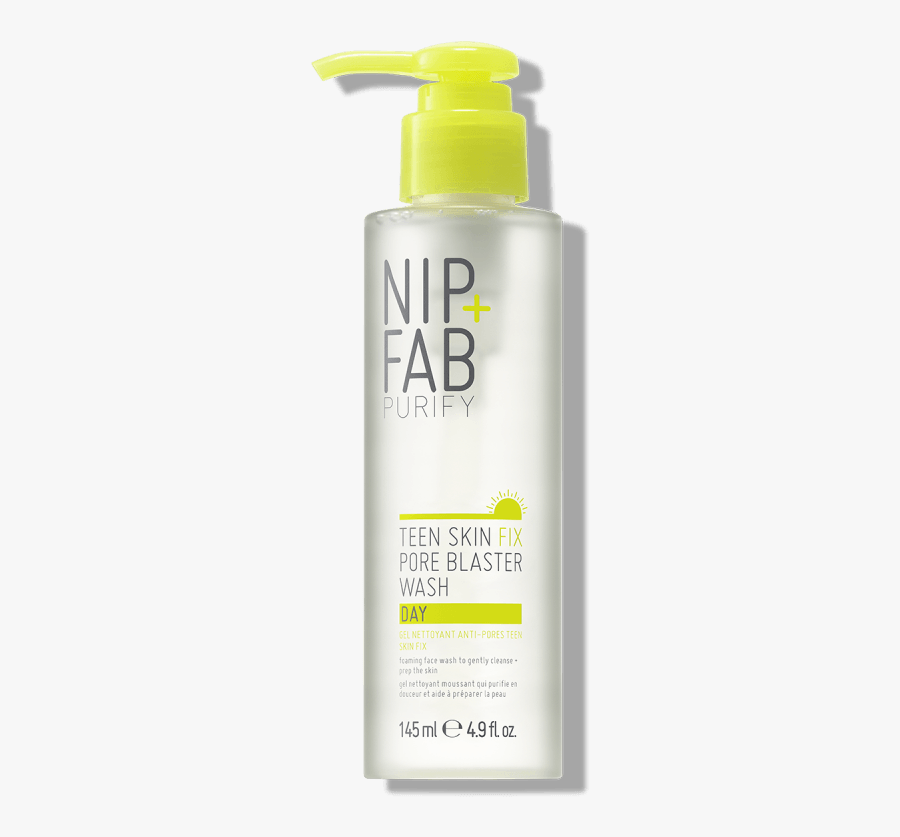 Teen Skin Fix Pore Blaster Wash Day - Nip Fab Teen Skin Fix Pore Blaster Jelly Wash Day, Transparent Clipart