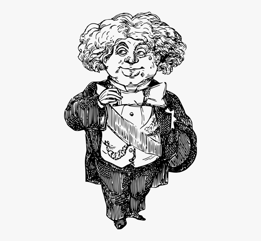 Clip Art Black And White Caricature - Karikatur Humor, Transparent Clipart
