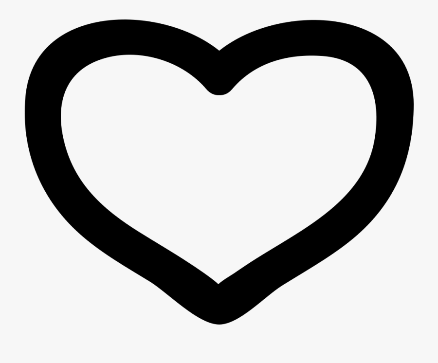 Transparent Doodle Clipart - Clip Art Heart Black And White, Transparent Clipart