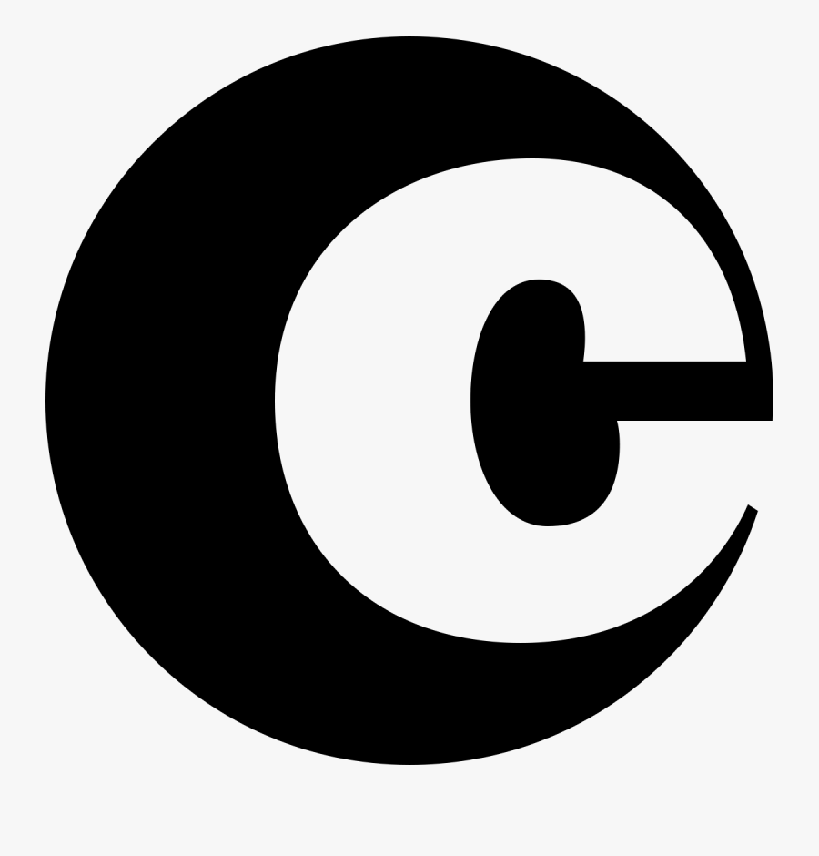 Us Copyright Logo, Transparent Clipart