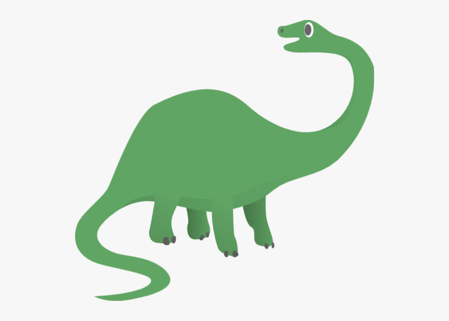 Free Online Animal Dinosaurs - Dinosaur Clipart Diplodocus, Transparent Clipart