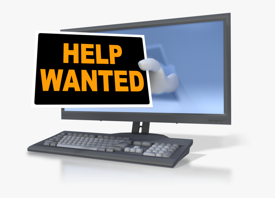 Help Wanted Sign, Transparent Clipart