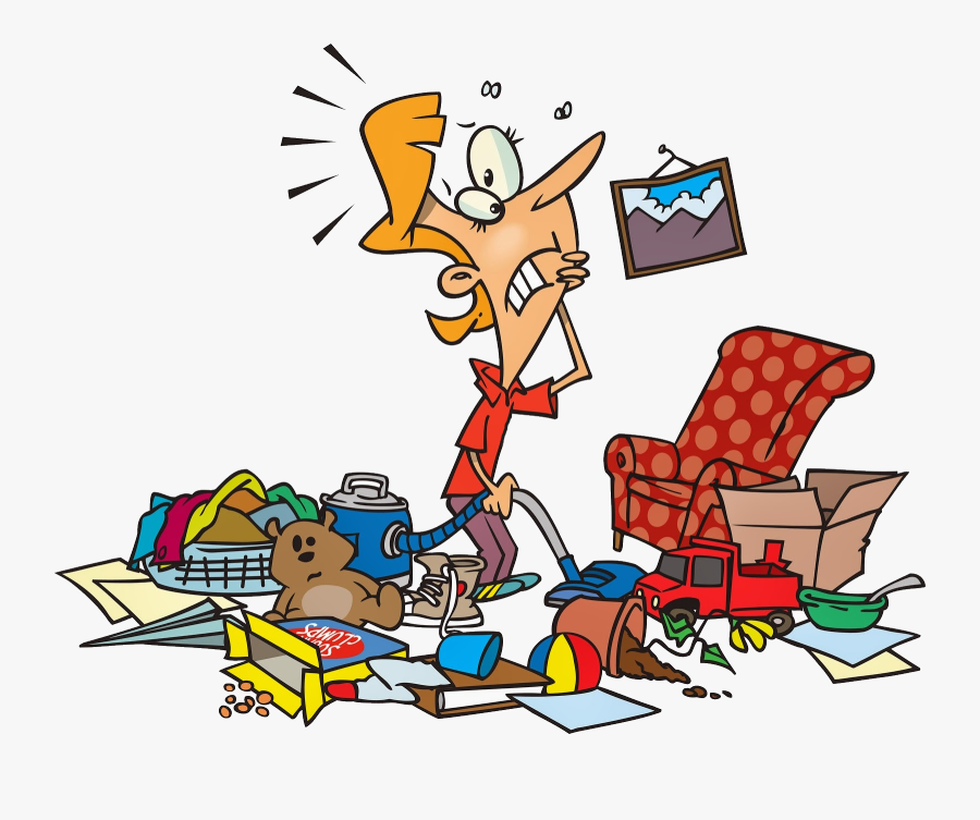 Man In Dirty House Clipart Clean Your Room Free