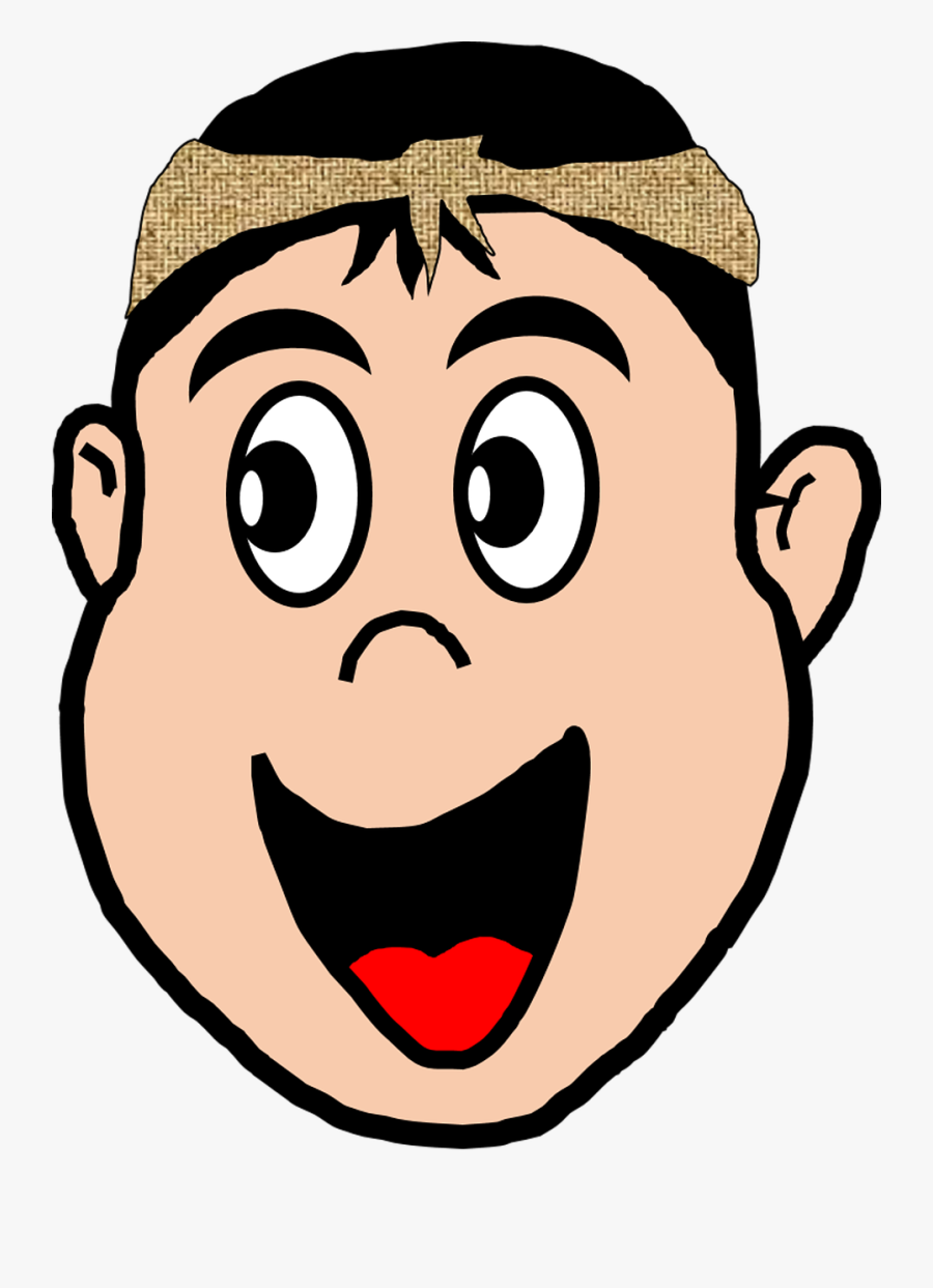 Father Face Clipart 11, Buy Clip Art - Gambar Wajah Orang Tersenyum, Transparent Clipart