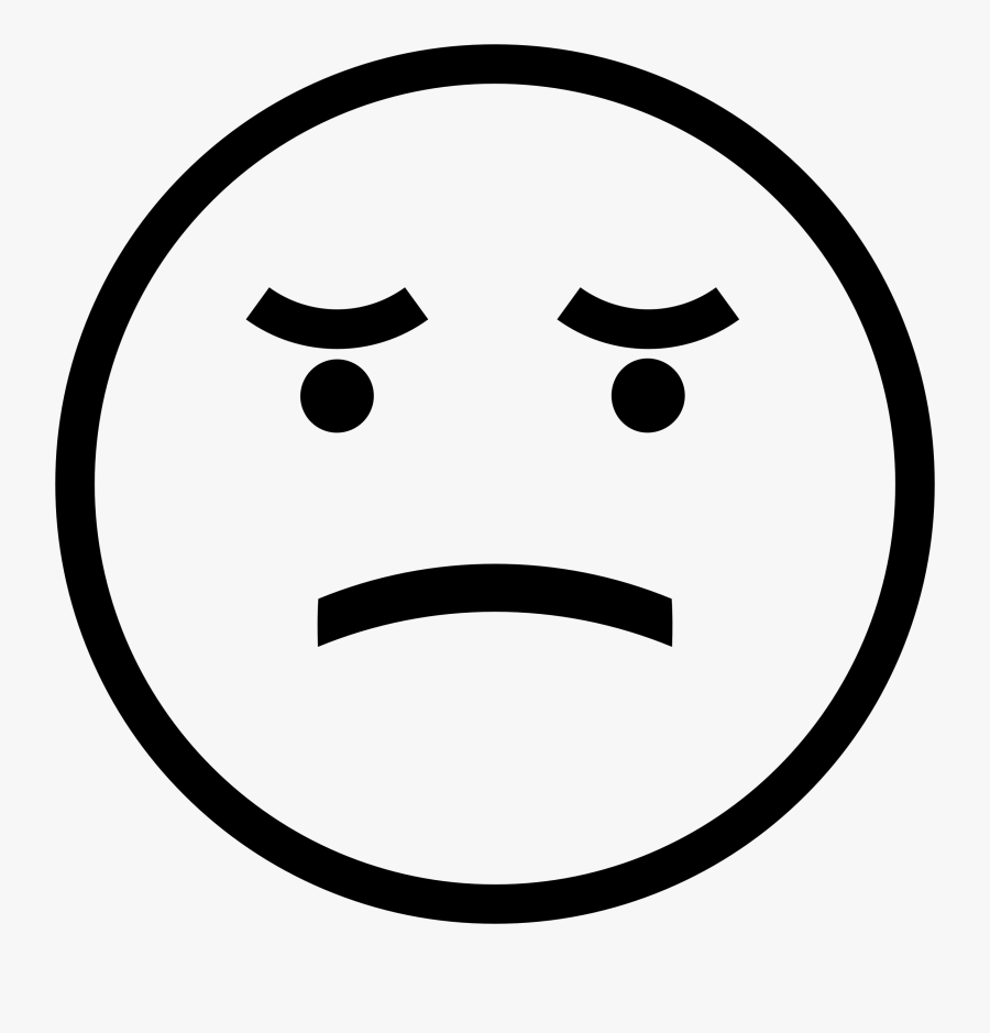 Hopeless Smiley Face Clip Arts, Transparent Clipart