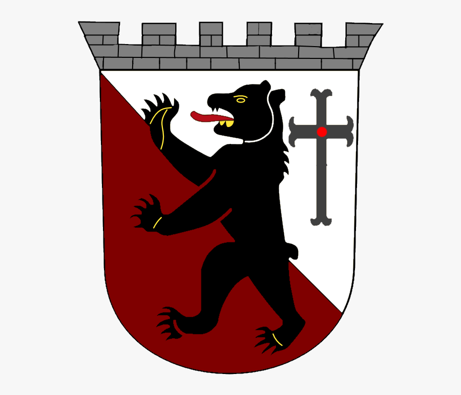 Bear Coat Of Arms Symbol, Transparent Clipart