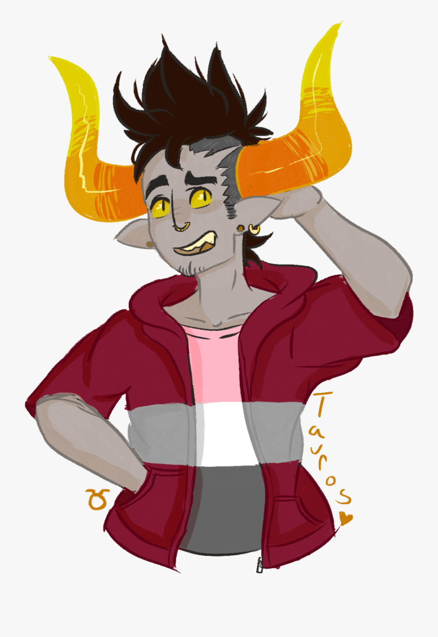 I Wanted To Draw Tavros In Some Clothes I Bought Yesterday - Cartoon, Transparent Clipart
