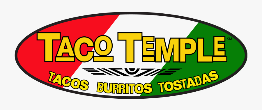 Taco Temple Logo, Transparent Clipart