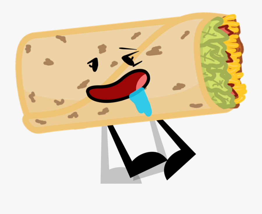 The Object Shows Community Wiki - Bfdi Burrito, Transparent Clipart