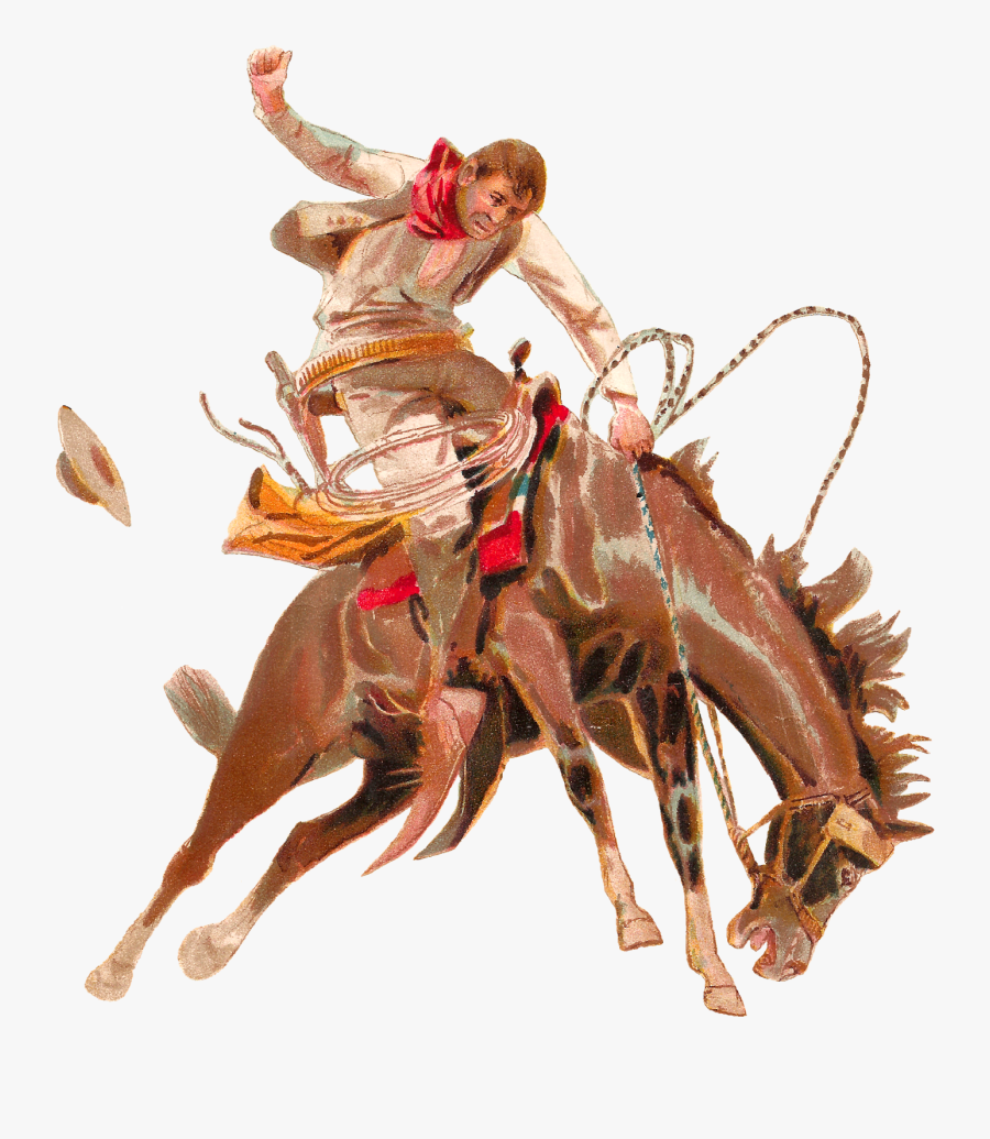 Western Rodeo Clipart, Transparent Clipart