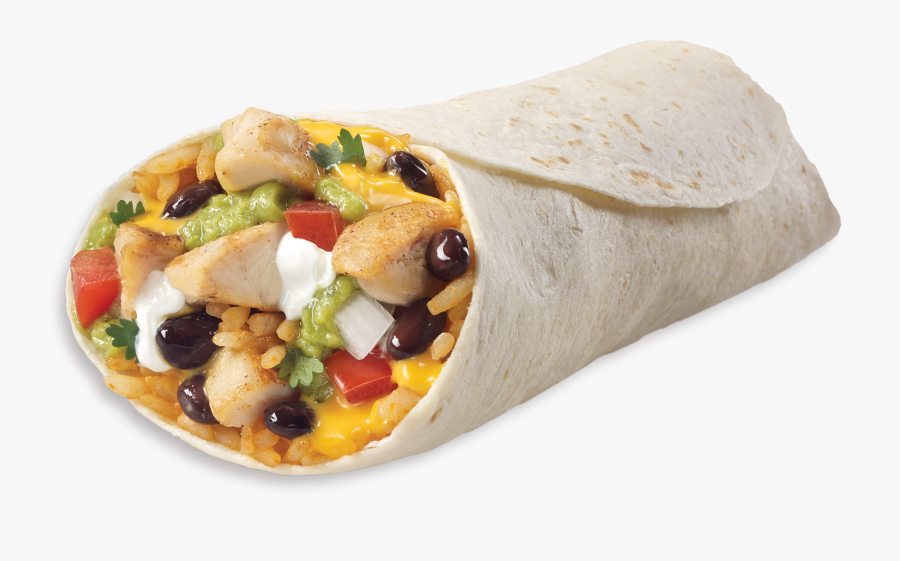 Bean Burrito Png Transparent Bean Burrito Images - Tortilla Png, Transparent Clipart