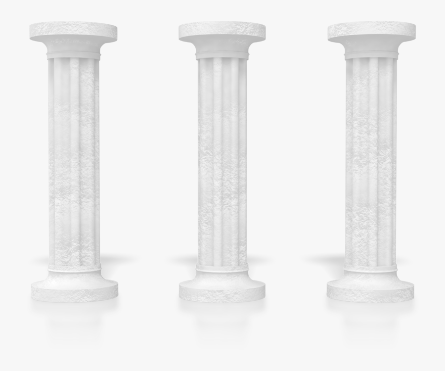 3 Pillars Clip Art , Png Download - Columnas De Marmol Blanco, Transparent Clipart