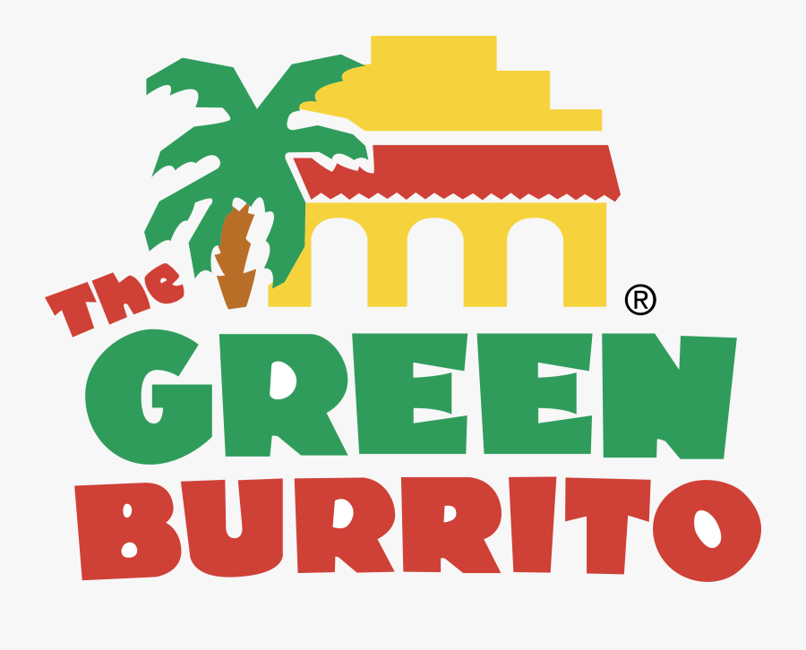 Green Burrito 2 Logo Png Transparent - Green Burrito Logo Transparent, Transparent Clipart