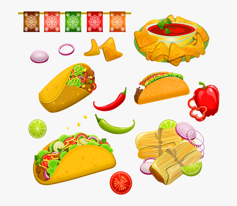 Mexican Food, Taco Tuesday, Burrito, Salsa, Tamale is a free transparent ba...