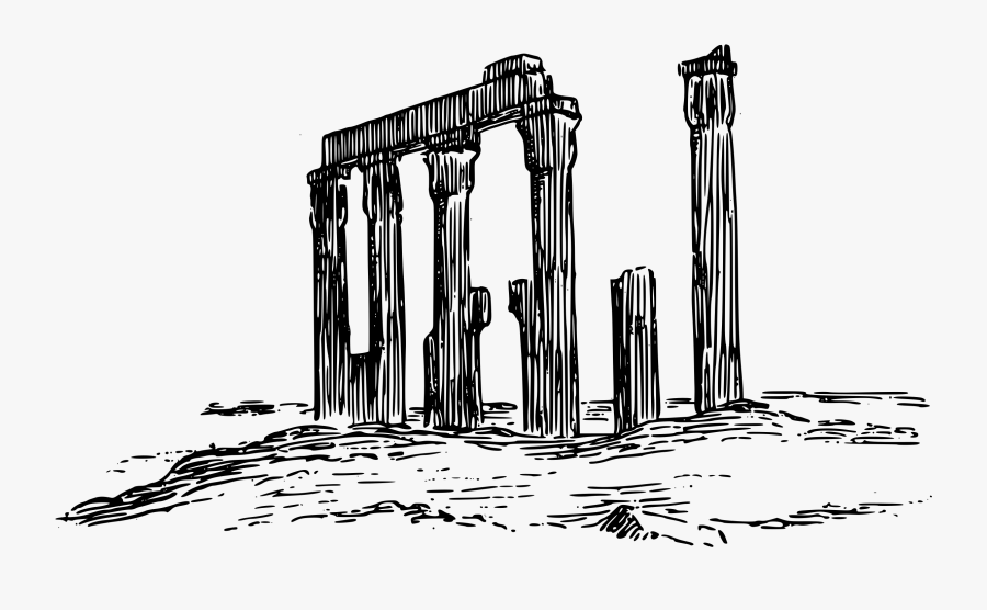 Clip Art Ruins Borders And Frames - Ruins Clipart Png, Transparent Clipart